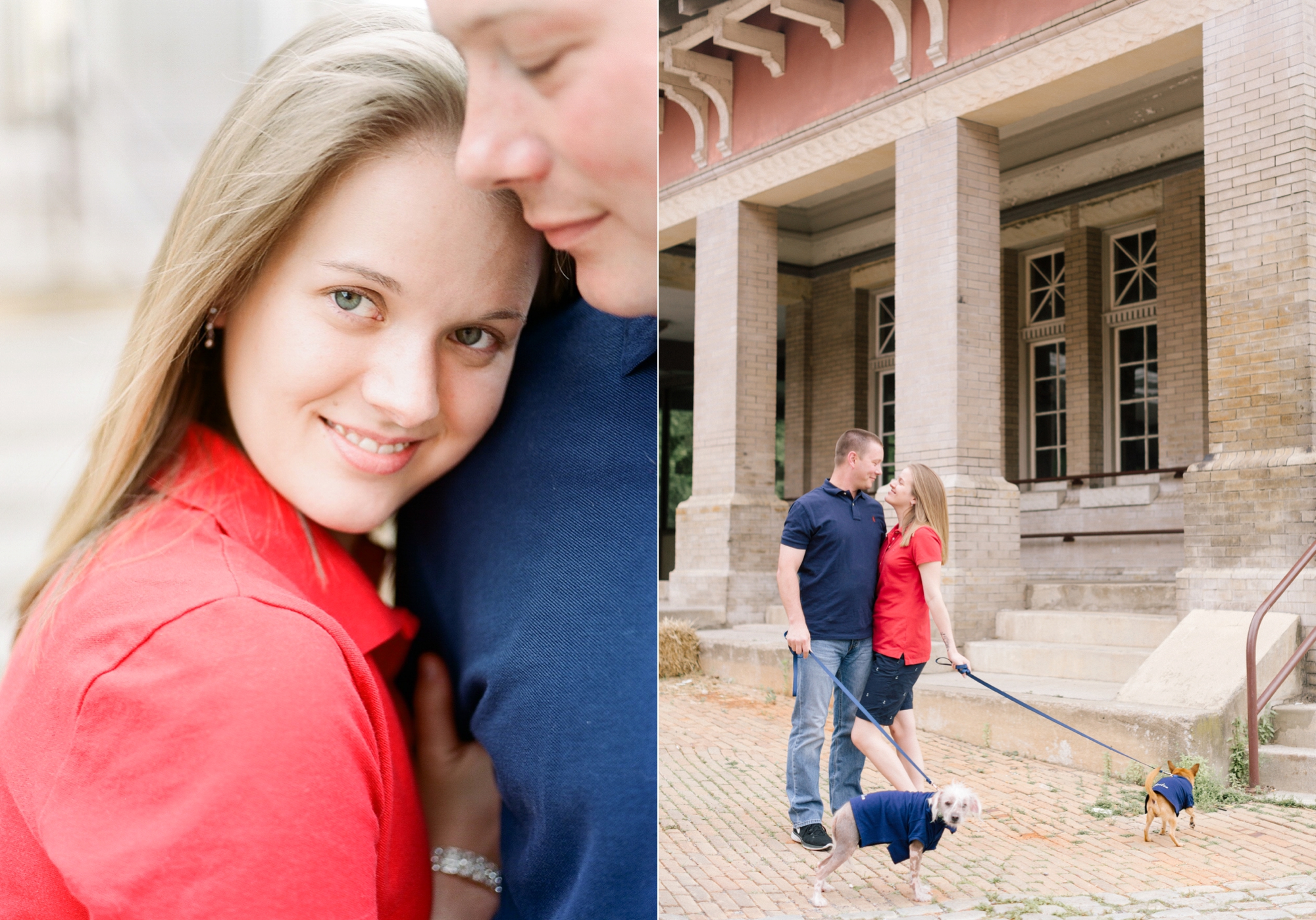 Downtown Staunton Virginia Engagement Photos Miranda and Patrick_0008