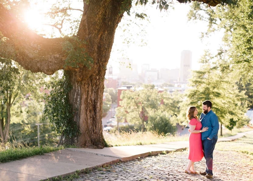 Libby Hill Richmond Virginia Engagement Photos Anna and Billy_0018